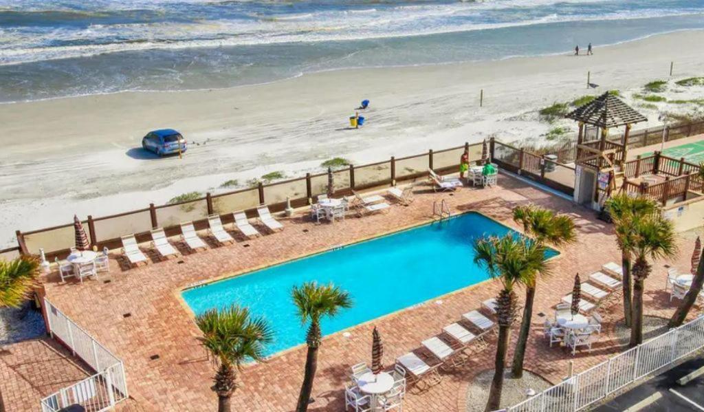 Sea Dip Resort Studios! Дейтона-Бич Экстерьер фото
